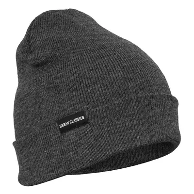 Čepice Basic Flap Beanie - tmavě šedá