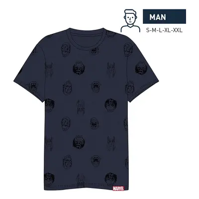 SHORT SHIRT SINGLE JERSEY POINT MARVEL