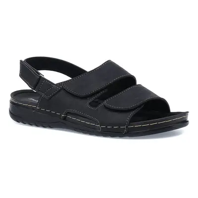 Polaris 400511.m1Fx Black Man Sandals