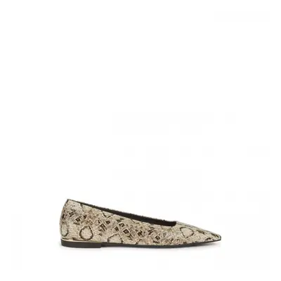 Ballerinas - FURLA CODE BALLERINA T. - VITELLO ST. ELAPHE with snake pattern