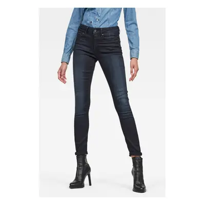 Jeans - G-STAR High Skinny Wmn Dark Blue