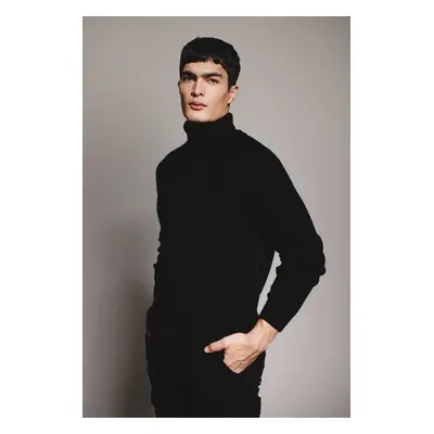 DEFACTO Standard Fit Turtleneck Knit Sweater