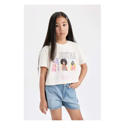 DEFACTO Barbie Licensed Short Sleeve T-shirt