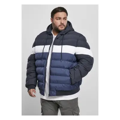 Bunda Colorblock Bubble Jacket půlnoční/tmavě modrá