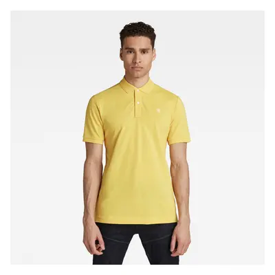 G-STAR Polo T-shirt - Dunda slim polo s\s yellow