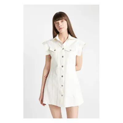 DEFACTO Fashion Fit Jean Mini Dress