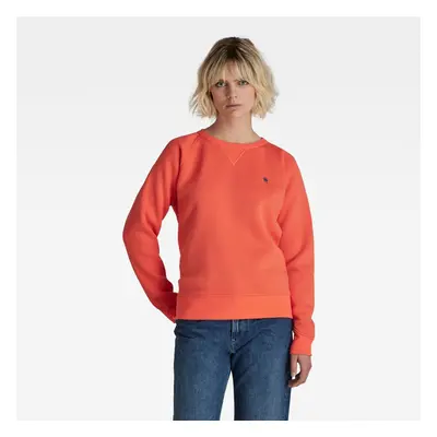 G-STAR Sweatshirt - Premium core 2.0 r sw wmn orange