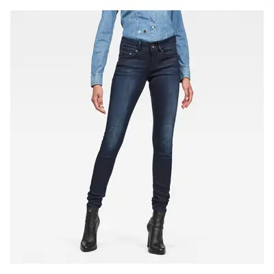 G-STAR Jeans - Midge Cody Mid Skinny Wmn Dark Blue