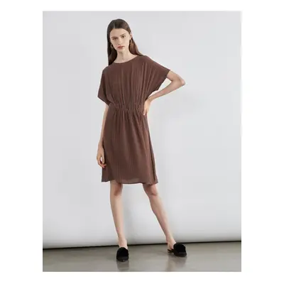 Koton Women's Coffee Midi Dress