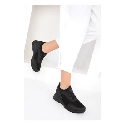 Soho Black-Black Women's Sneakers