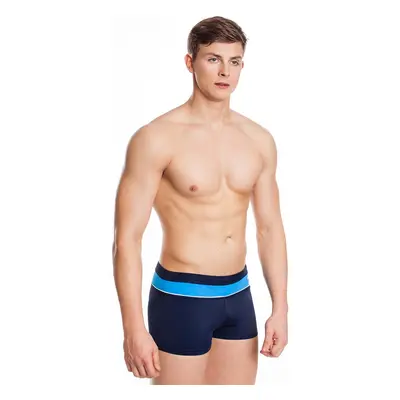 AQUA SPEED Man's Swimming Shorts Grant Navy Blue