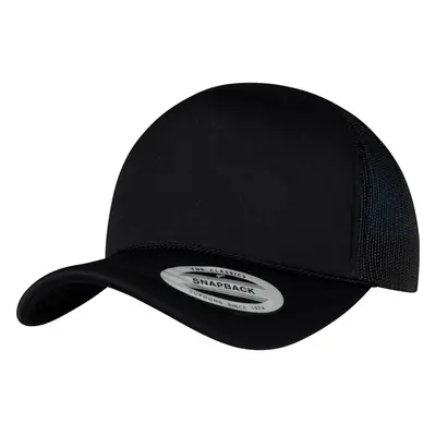 Foam Trucker Cap Curved Visor blk/blk/blk