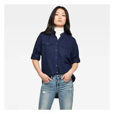 G-STAR Shirt - Parota classic bf shirt wmn l\s dark blue