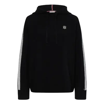 Tommy Hilfiger Sweater - TH FLEX RELAXED HOODIE SWEATER black