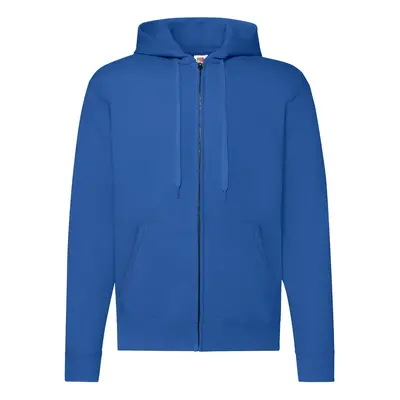 Blue Zippered Hoodie Classic Fruit of the Loom