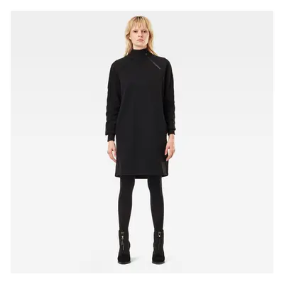 G-STAR Dress - Mock neck dress bf sw wmn l\s black