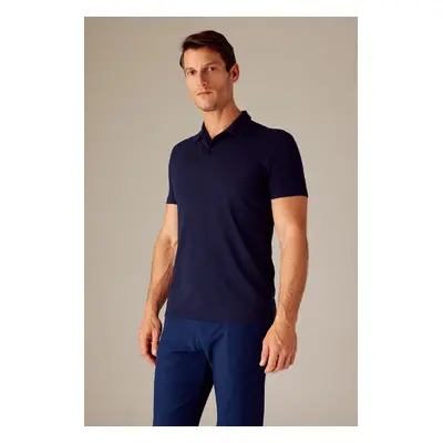 DEFACTO Modern Fit Pique Short Sleeve Polo Shirt Z8232AZ23SM