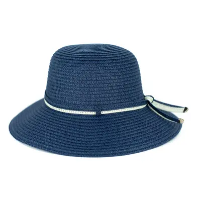 Art Of Polo Woman's Hat Cz22108-4 Navy Blue