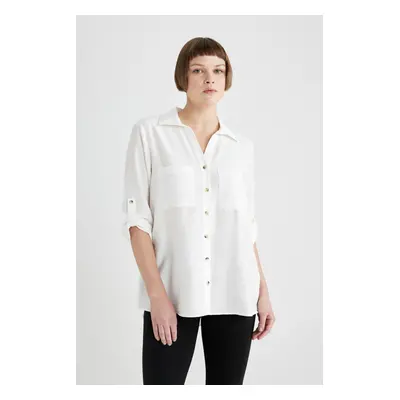 DEFACTO Regular Fit Long Sleeve Shirt