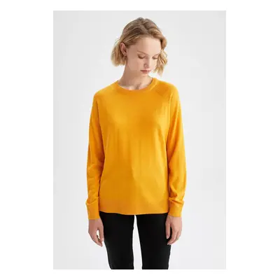 DEFACTO Relax Fit Crew Neck Basic Sweater I6913az22wn