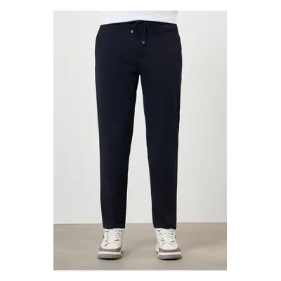 12017 Dewberry Slim Fit Jogger Mens Trousers-NAVY