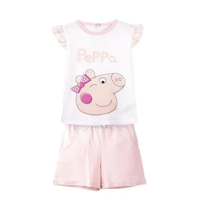 2 PIECE SET FRENCH TERRY PEPPA PIG