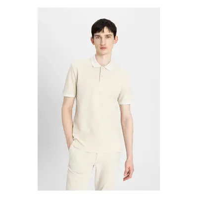 DEFACTO New Regular Fit Short Sleeve Basic Plain Polo Shirt