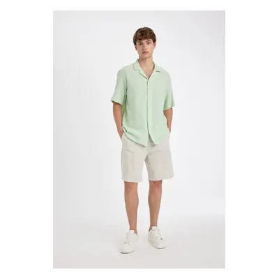 DEFACTO Relax Fit Cotton Bermuda Shorts