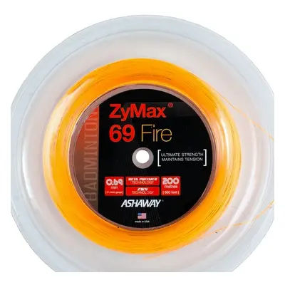 Badmintonový výplet Ashaway ZyMax Fire white - ROLE m