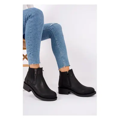 Fox Shoes Black Women's Boots