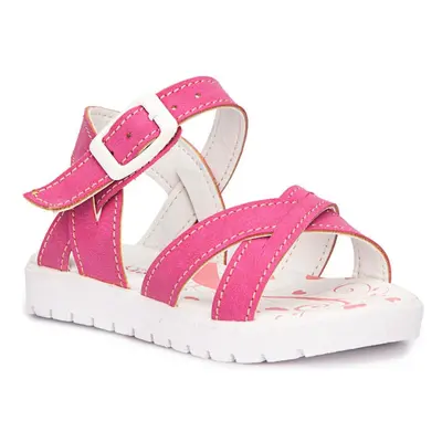 Polaris 71.508159.b Fuchia Baby Girl Flat Sandals