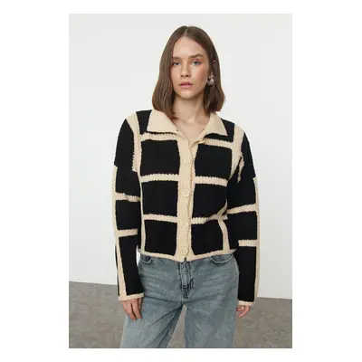 Trendyol Stone Soft Texture Knitted Cardigan