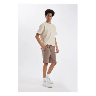 DEFACTO Regular Fit Thessaloniki Fabric Pocket Bermuda Shorts