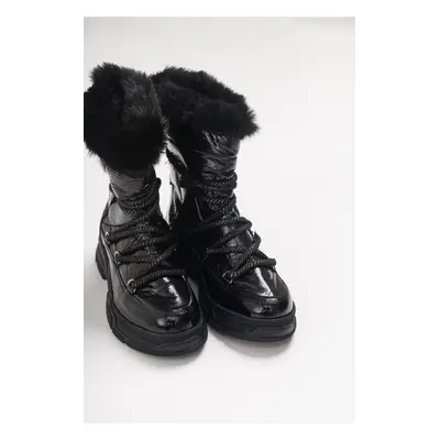 LuviShoes Black Women's Boots