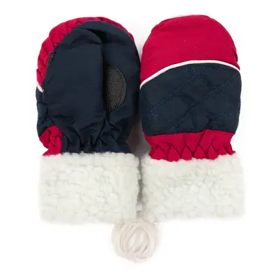 Art Of Polo Kids's Gloves rk1400-6 Navy Blue/Red