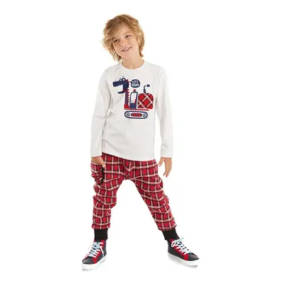 Denokids Let's Work Boy's T-shirt Trousers Set