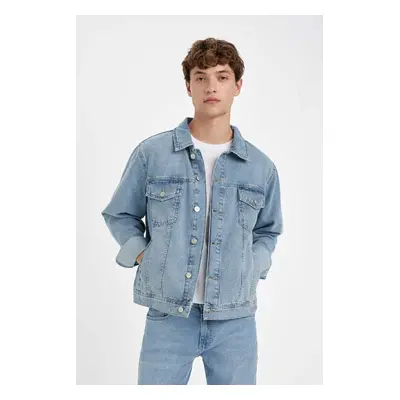 DEFACTO Buttoned Pocket Jean Jacket