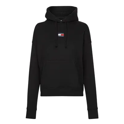 Tommy Jeans Sweatshirt - TJW TOMMY CENTER BADGE HOODIE black