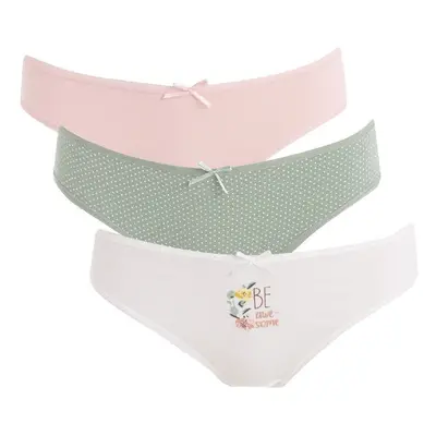 DEFACTO Fall In Love 3-Pack Basic Slip Panties