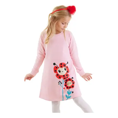 Denokids Ladybug Flowers Girl's Dress