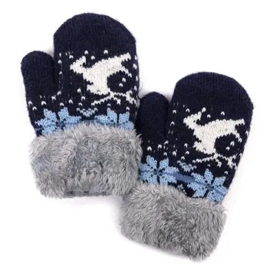 Art Of Polo Kids's Gloves rk22250-6 Navy Blue