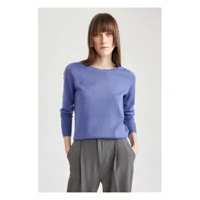 DEFACTO Regular Fit Crew Neck Basic Knitwear Sweater