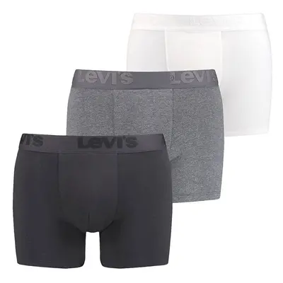 3PACK pánské boxerky Levis vícebarevné