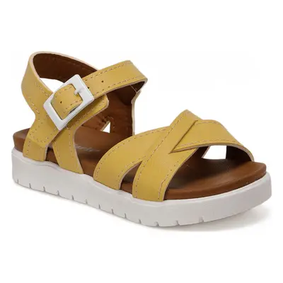 Polaris 81.508159.p Yellow Girl Flat Sandals