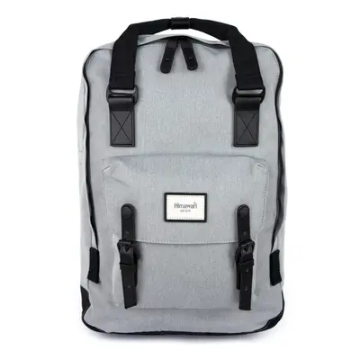 Himawari Unisex's Backpack Tr21313-7 Black/Light Grey