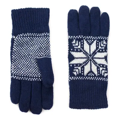 Art Of Polo Unisex's Gloves rk18608 Navy Blue