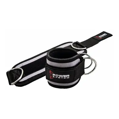 Power System Kotníkové Adaptéry Ankle Strap Gym Guy šedá