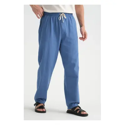 38304 Dewberry Baggy Mens Pants-INDIGO