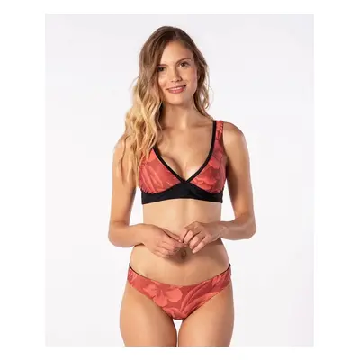 Plavky Rip Curl MIRAGE ESS PRINTED BRA Dusty Rose