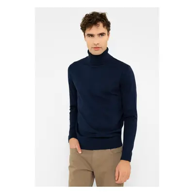 Volcano Man's Sweater S-Max Navy Blue